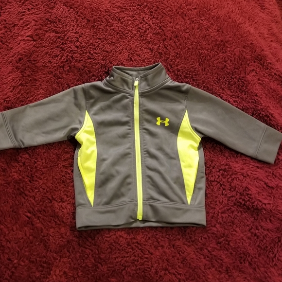 Under Armour Precision Tricot Graphite Jacket 3-6 months - Picture 3 of 14
